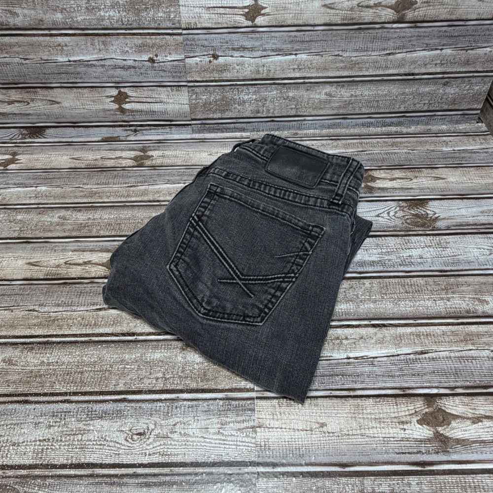 BKE Mason Jeans Mens 33x31‎ Actual Black Athletic Fit Straight Leg Denim